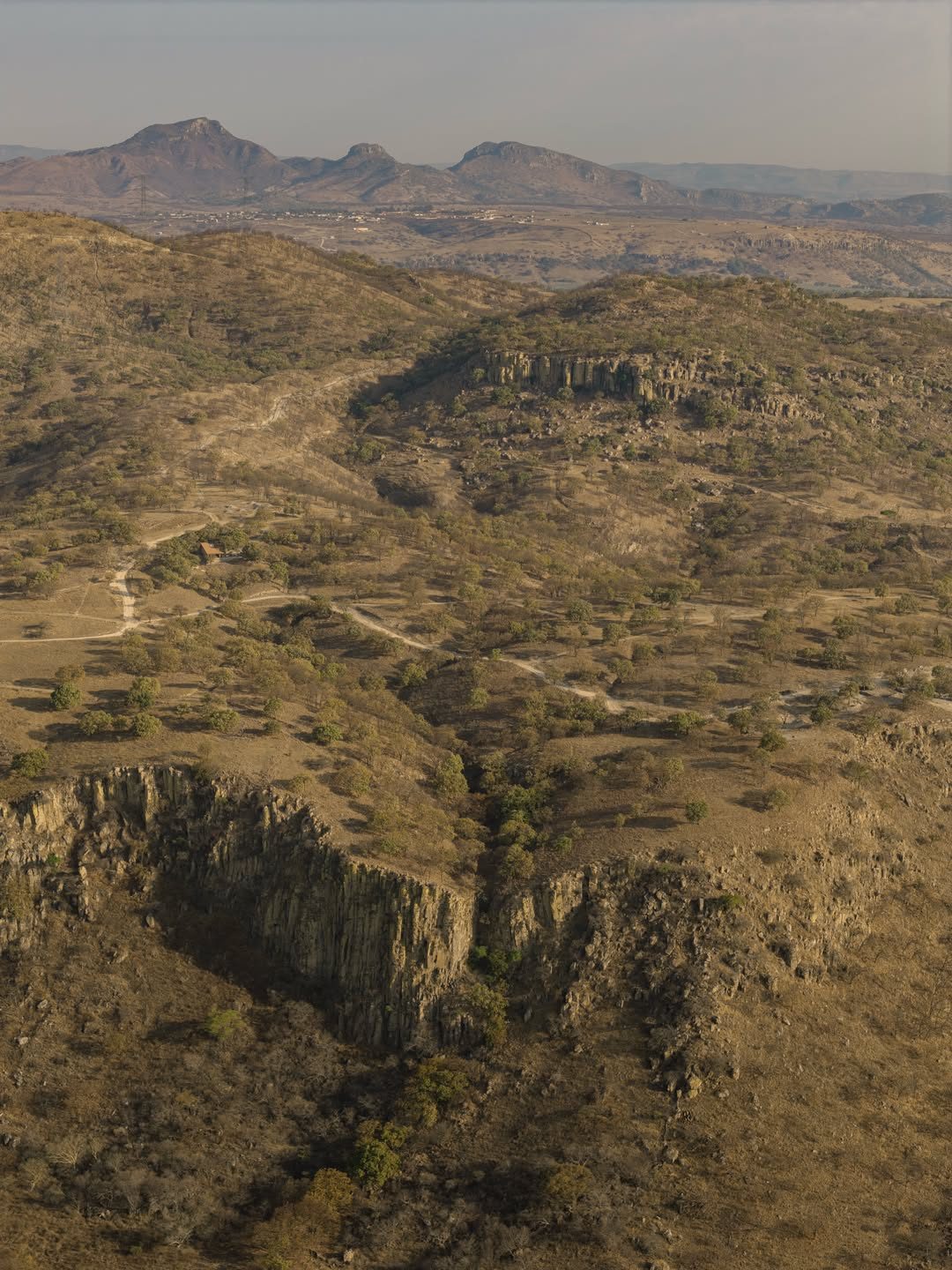 Acantilado con el valle al fondo, Reserva Caxcanes